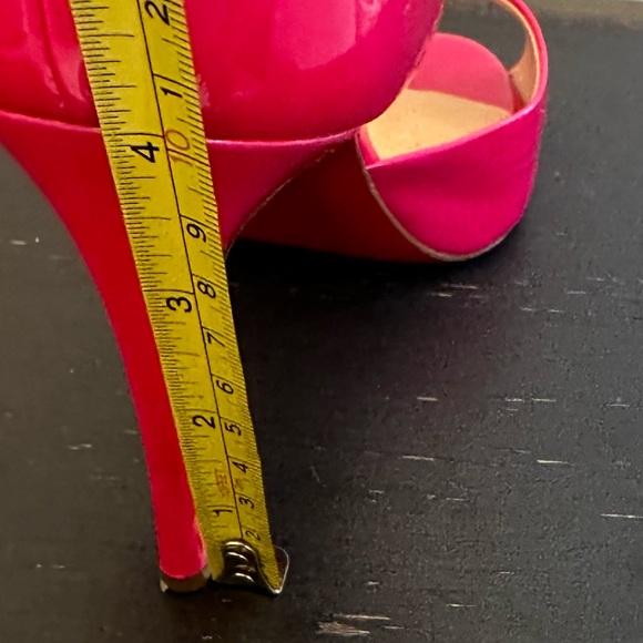Christian Louboutin Peep-Toe Heels - Picture 10 of 13